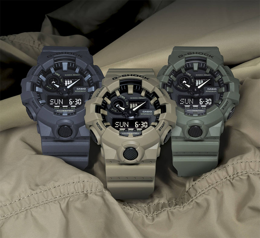 G-Shock GA-700UC Utility Color Collection