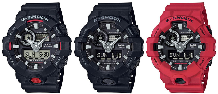 první verze G-Shock GA-700