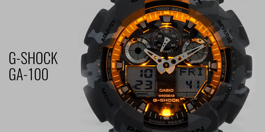 CASIO GSHOCK GA100