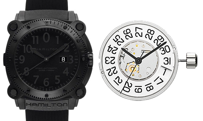 hamilton belowzero a strojek eta 2826-2