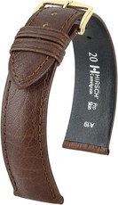 Curea maro din piele Hirsch Camelgrain L 01009015-1 (Piele de vițel)