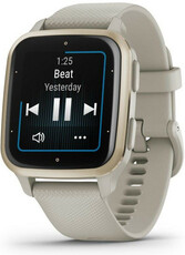 Garmin Venu Sq 2 Music, Cream Gold / Grey Band