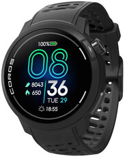 Coros Pace Pro Black / Silicone Band