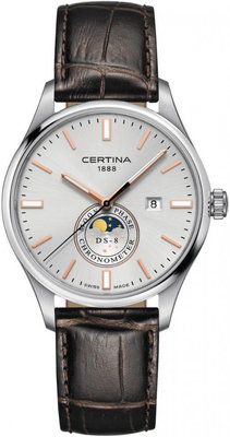 Certina DS-8 Quartz COSC Chronometer Moon phase C033.457.16.031.00