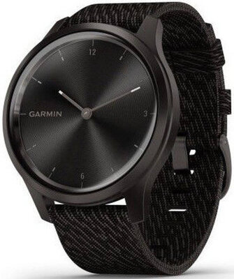 Garmin Vivomove 3 Style, Slate / Black Nylon Band