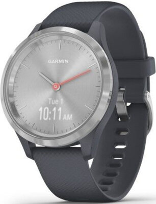 Garmin Vivomove 3S Sport, Silver / Gray Band