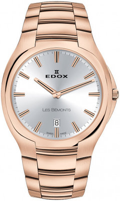 Edox Les Bémonts Ultra Slim Date Quartz 56003-37r-air