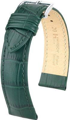 Curea verde din piele Hirsch Duke L 01028040-2 (Piele de vițel)