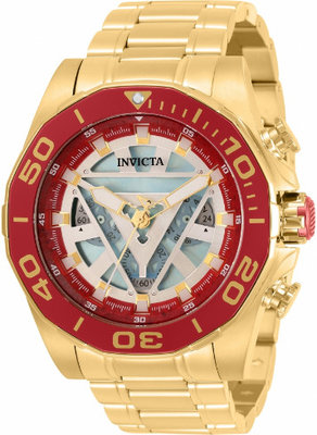 Invicta Marvel Men Quartz 33313 Ironman Limited Edition 4000buc