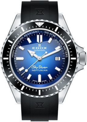 Edox SkyDiver Neptunian Automatic 80120-3ncabuidn