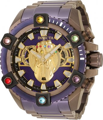 Invicta Marvel Thanos Quartz Chronograph 34310 Limited Edition 3000buc