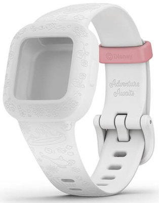 Curea Garmin Vivofit junior 3, albă (Disney Princess)