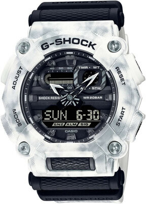 Casio G-Shock Original GA-900GC-7AER Grunge Snow Camo Series