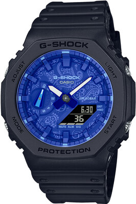 Casio G-Shock Original GA-2100BP-1AER Blue Paisley Series