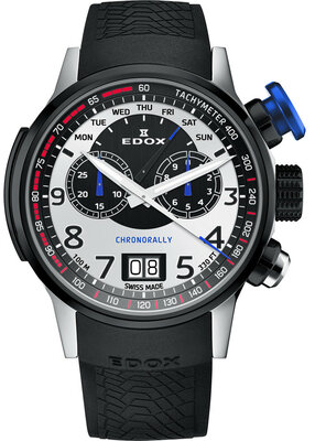 Edox Chronorally Chronograph 38001-tinnbu-bn BMW Limited Edition 2000buc (+ curea de rezervă)