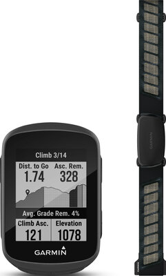 Garmin Edge130 Plus HRM Bundle (ciclocomputer + curea de piept)