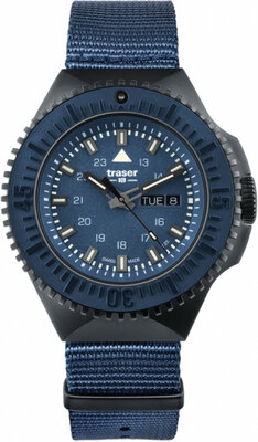 Traser P69 Black Stealth Blue Quartz 109856