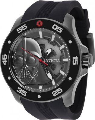 Invicta Star Wars Darth Vader Quartz 50mm 43066 Limited Edition 1977pcs