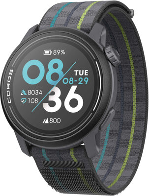 Coros Pace 3 Black, Nylon Band