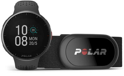 Polar Pacer Pro + HR sporttester S-L negru-gri