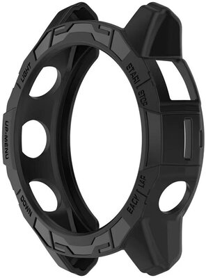 Capac de protecție pentru Garmin Fenix 7 (47 mm), negru