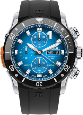 Edox CO-1 Chronograph Automatic 01128-3NOCABUILD