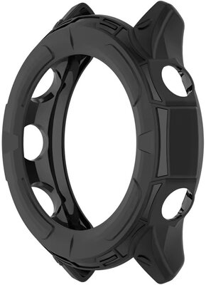 Husă de protecție pentru Garmin Forerunner 255, silicon, negru