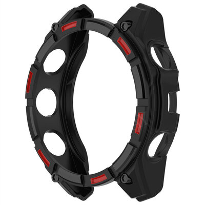 Capac de protecție (pentru Garmin Enduro 3), silicon, roșu și negru