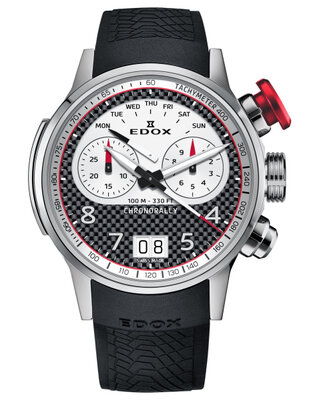 Edox Chronorally Chronograph 45 38003-tinrcanbr BMW Limited Edition 600pcs (+ 4 curele de rezervă)