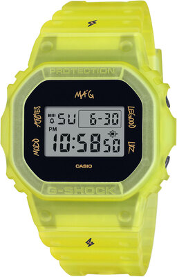 Casio G-Shock Original DWE-5600JB-1A9 Colaborare J.Balvin (+ curea de înlocuire și lunetă)